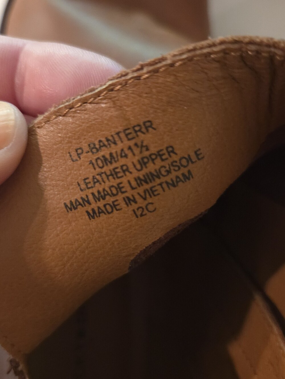 Lucky Brand Banterr Leather Ankle Booties Size 10M - Picture 4 of 5